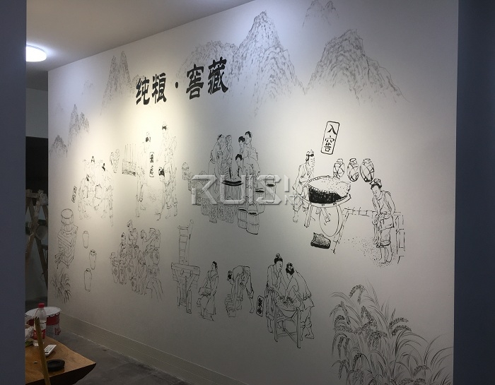 淮安室内文化墙设计